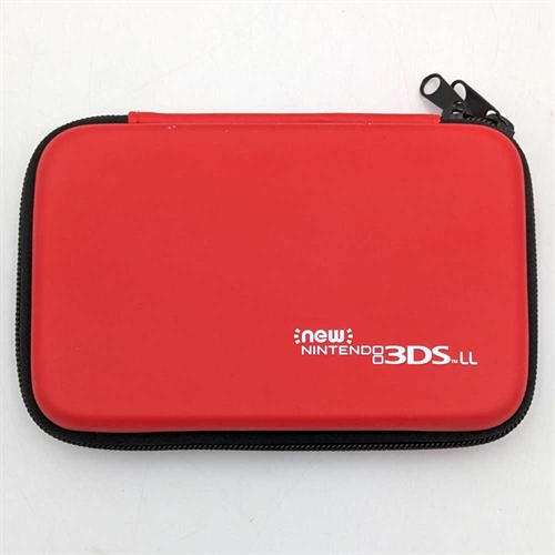 New Nintendo 3DS Case - Red - Nintendo 3DS Accessories (B Grade) (Used)